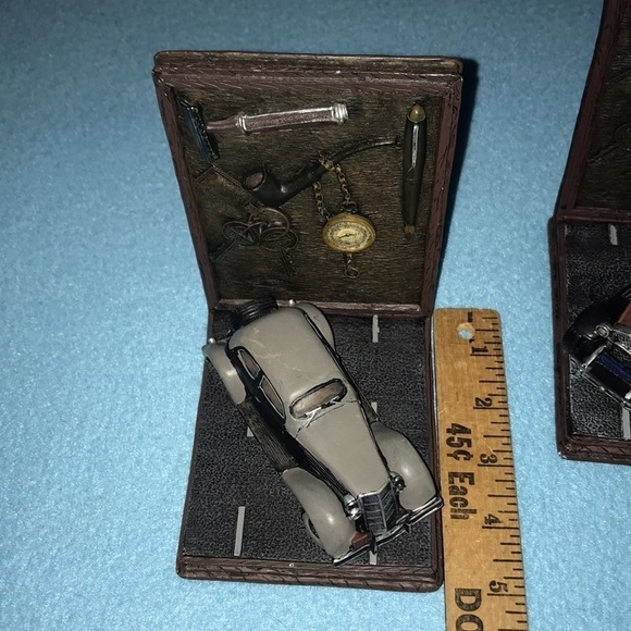 VINTAGE bookends -antique sedans - Picture 6 of 8